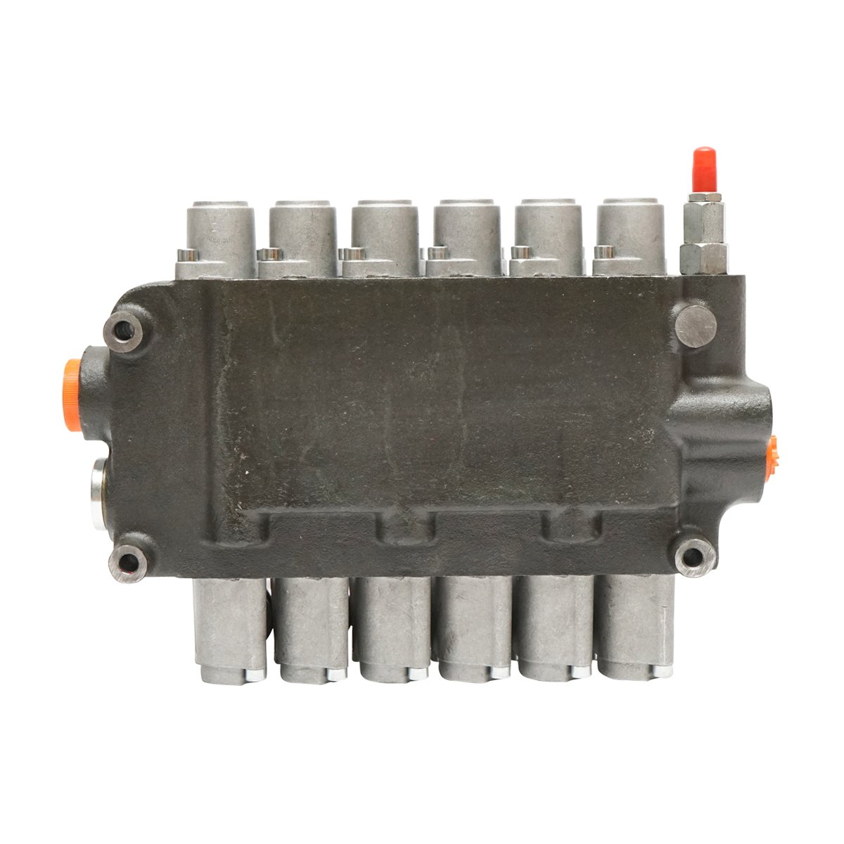 Distribuitor hidraulic cu 6 manete incluse debit 80L/min, 15 /+80 Breckner Germany